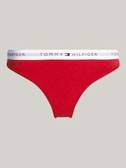 Tommy Hilfiger Red Icon 2.0 Thongs - Image 6 of 8