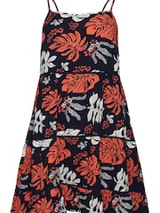Superdry Blue Vintage Mini Beach Cami Dress - Image 6 of 6