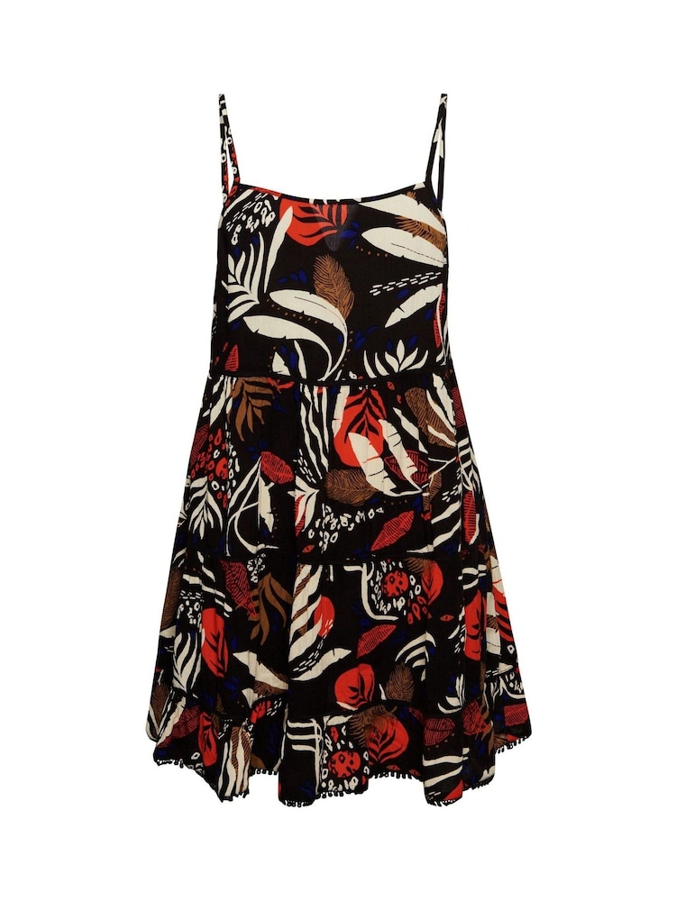 Superdry Black Vintage Mini Beach Cami Dress - Image 7 of 7