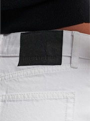 Superdry Optic Studios Denim-Shorts mit hohem Bund - Bild 5 von 6