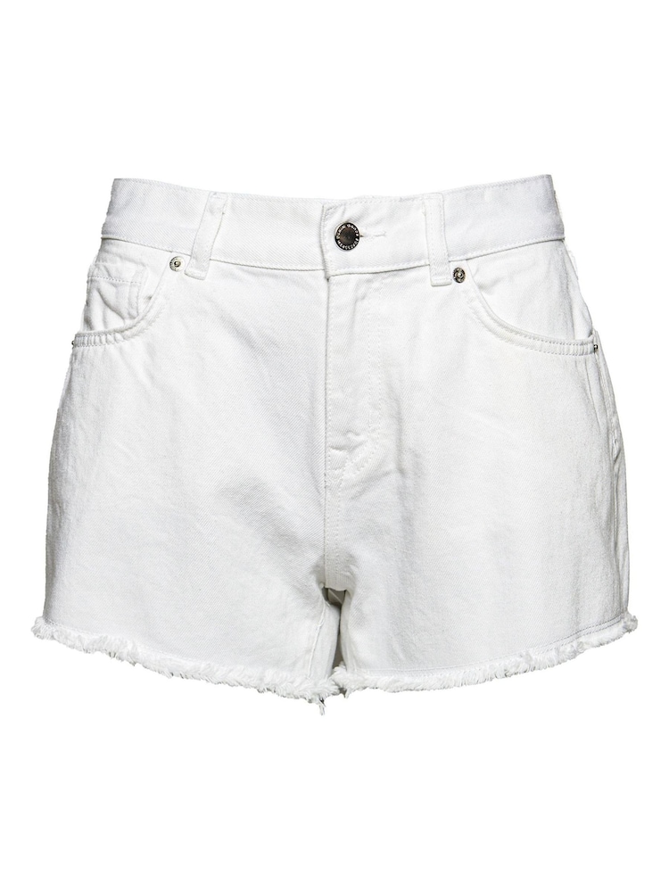 Superdry Optic Studios Denim-Shorts mit hohem Bund - Bild 6 von 6