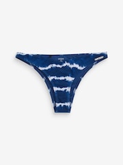 Superdry Tie Dye Navy Code Bikini Bottoms - Image 6 of 6