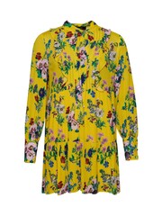 Superdry Bright Pop Floral Yellow Studios Off Duty Mini Dress - Image 7 of 7