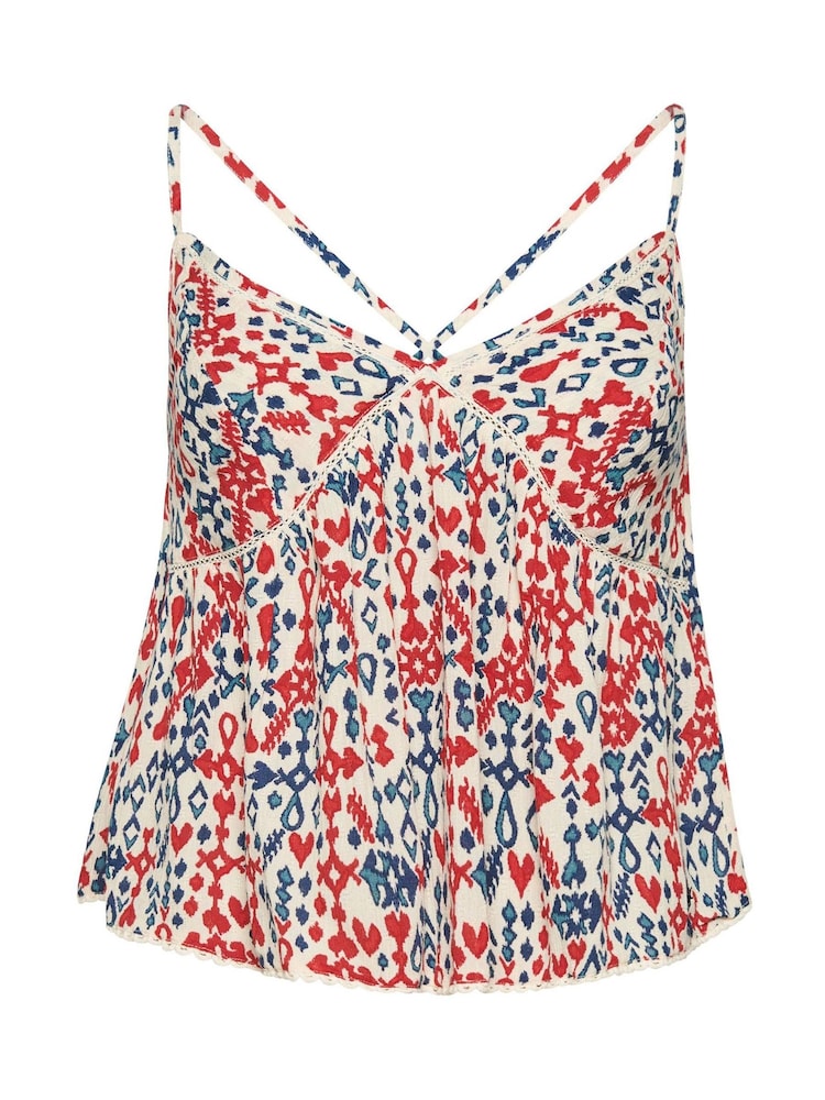Rot - Superdry Gestuftes Vintage-Trägertop - Bild 6 von 6