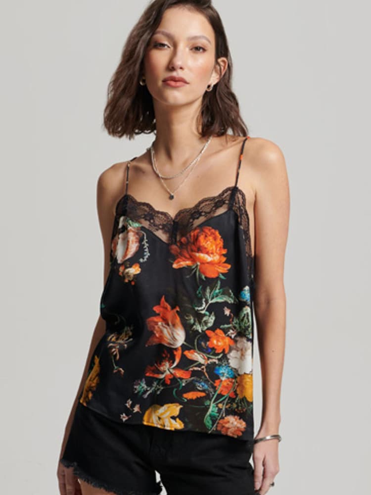 črna - Majica brez rokavov iz džersija Superdry Studios - Slika 1 iz 7