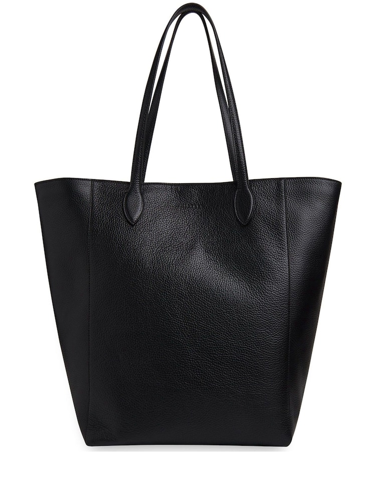 Whistles Black Amara Tote Bag - Image 1 of 4