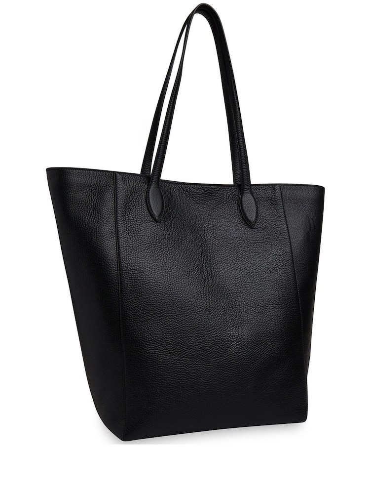 Whistles Black Amara Tote Bag - Image 2 of 4
