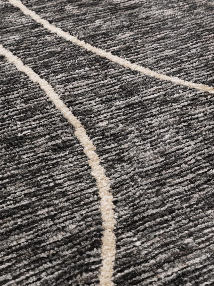 Asiatic Rugs Grey Mason Linear Rug - Image 4 of 4