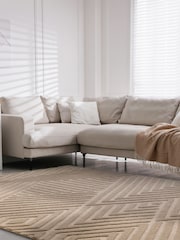 Asiatic Rugs Taupe Brown Hague Hand Woven Wool Rug - Image 1 of 4