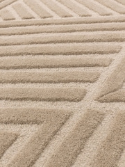 Asiatic Rugs Taupe Brown Hague Hand Woven Wool Rug - Image 3 of 4