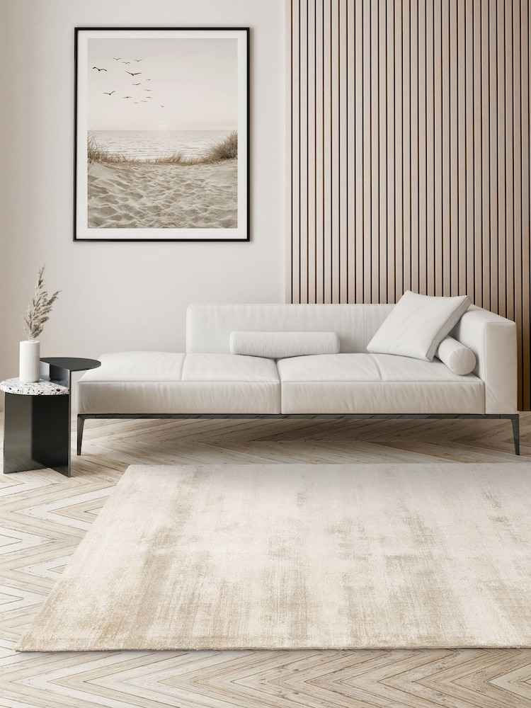 Asiatic Rugs Sand Aston Copper Hand Loomed Viscose Rug - Image 1 of 6 Asiatic Rugs Sand Aston Copper Hand Loomed Viscose Rug - Image 1 of 6