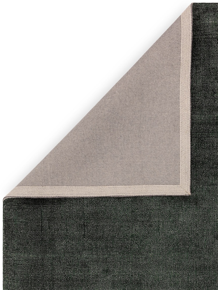 Asiatic Rugs Green Aston Copper Hand Loomed Viscose Rug - Image 6 of 6