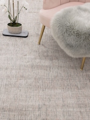 Asiatic Rugs Silver Aston Copper Hand Loomed Viscose Rug - Image 1 of 6