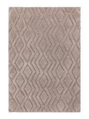 Asiatic Rugs Grey Harrison High Low Shaggy Tufted Rug - Image 2 of 2