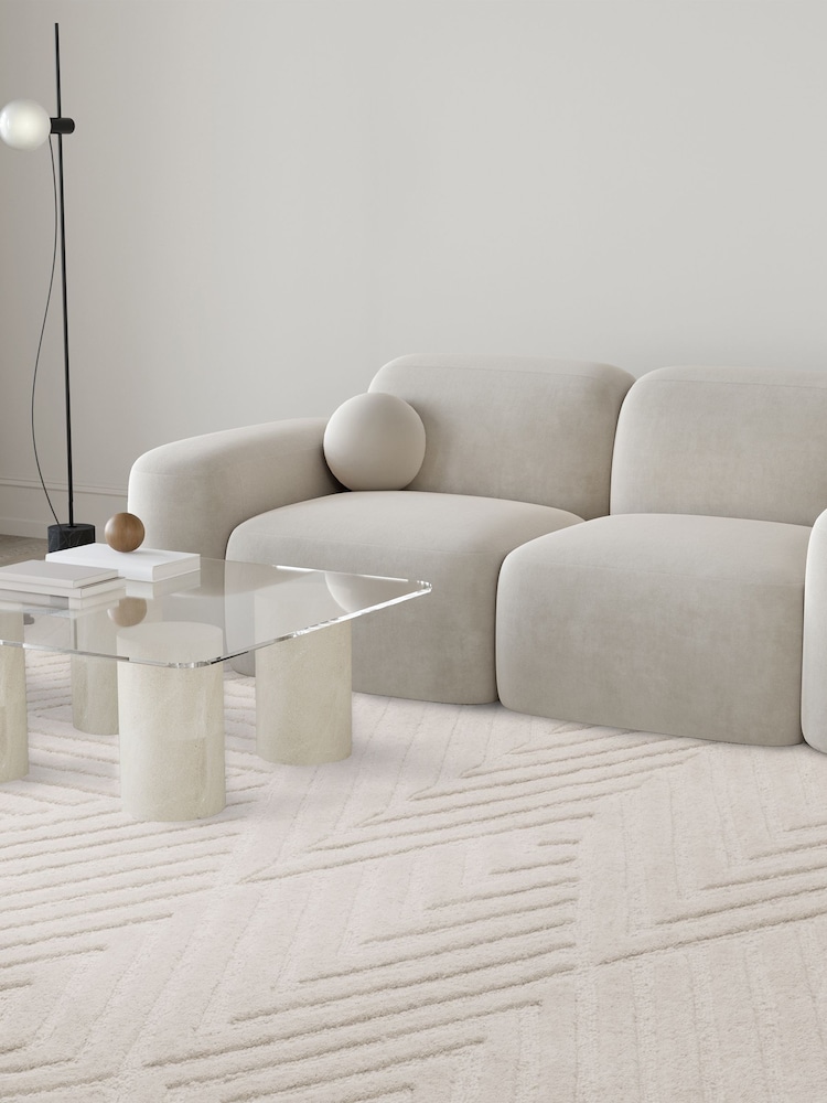 Asiatic Rugs Ivory Hague Hand Woven Wool Rug - Image 1 of 5