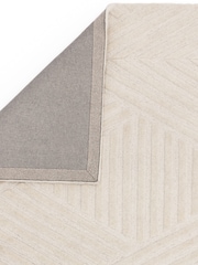 Asiatic Rugs Ivory Hague Hand Woven Wool Rug - Image 4 of 5