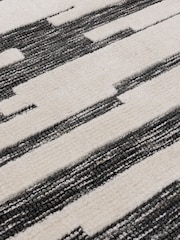 Asiatic Rugs Black/Cream Mason Ikat Rug - Image 4 of 4