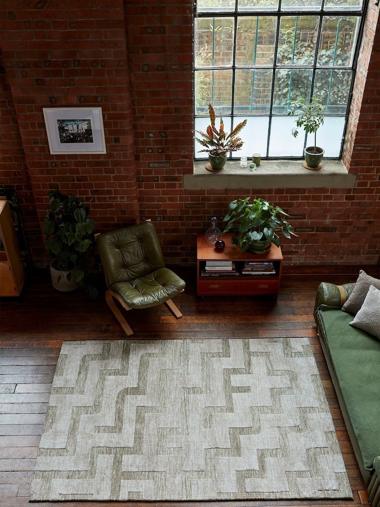 Asiatic Rugs Natural Mason Maze Rug - Image 1 of 4