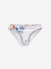 Weißes mit floralem Muster - Bikinihose - Bild 5 von 5