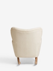 Casual Bouclé Oyster Wilson Rocking Chair - Image 7 of 9