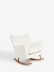 Oyster Snuggle Seat Wilson Rocking Chair - Image 3 of 9