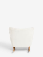 Oyster Snuggle Seat Wilson Rocking Chair - Image 7 of 9