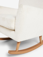 Oyster Snuggle Seat Wilson Rocking Chair - Image 8 of 9
