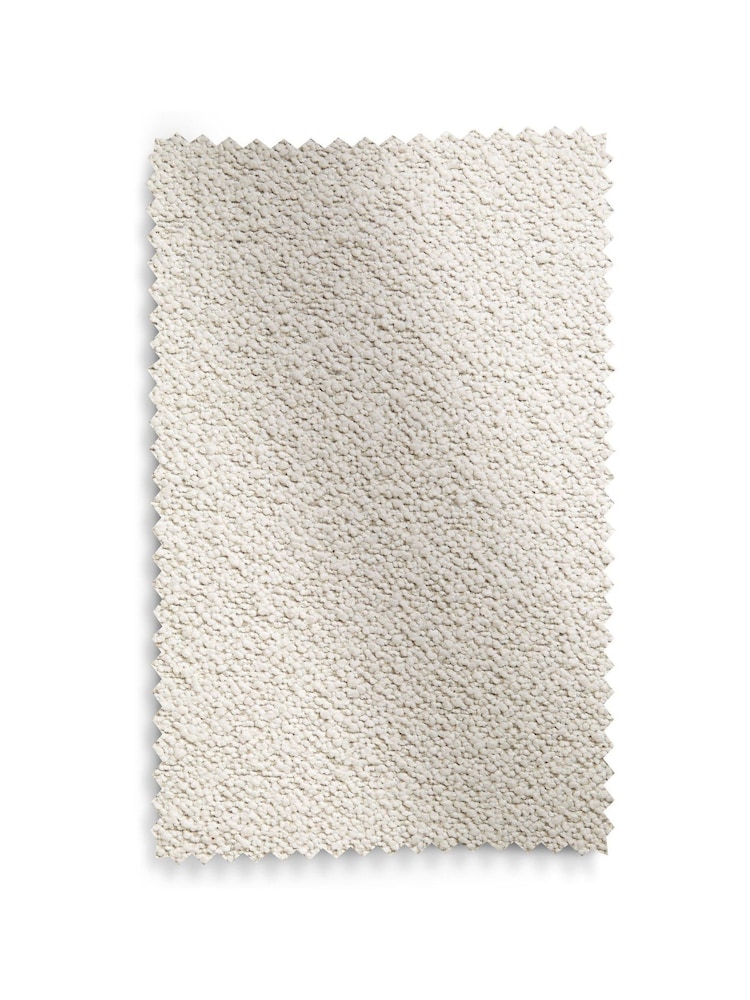 Casual Boucle Oyster Natural Ashton Upholstered Storage Stool - Image 8 of 8