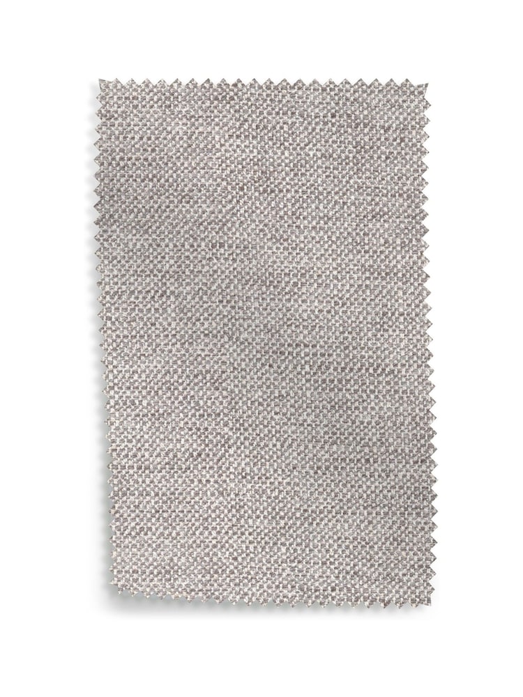 Chunky Weave Mid Natural Ashton Upholstered Storage Stool - Image 9 of 9