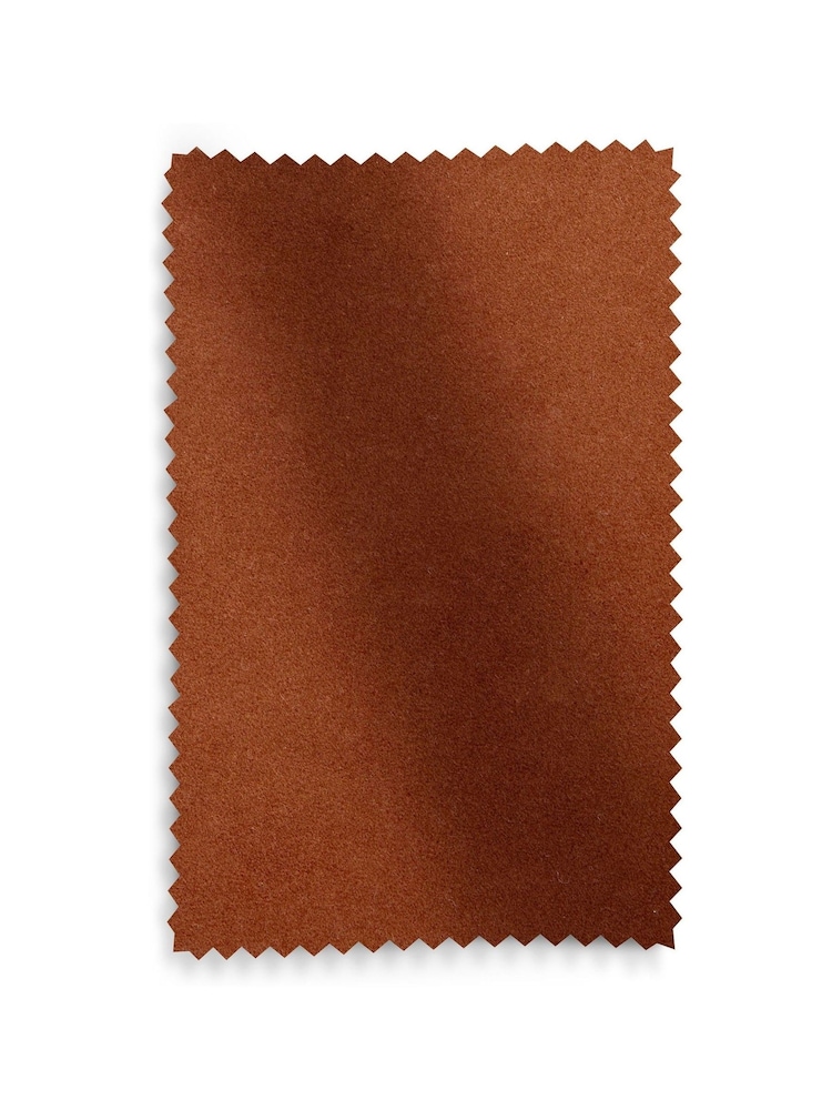 Soft Velvet Rust Brown Ashton Upholstered Storage Stool - Image 11 of 11 Soft Velvet Rust Brown Ashton Upholstered Storage Stool - Image 11 of 11