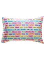 Rachel Riley White Motivational 100% Cotton Duvet Cover and Pillowcase Set - Image 2 of 3