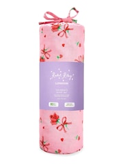 Rachel Riley Pink Strawberry Rose Cot Bed 100% Cotton Duvet Cover and Pillowcase Set - Image 3 of 3
