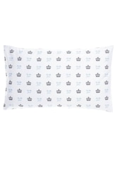 Rachel Riley White My Little Prince Cot Bed 100% Cotton Duvet Cover and Pillowcase Set - Image 2 of 3