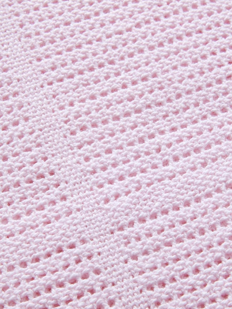 Martex Baby Cellular 100% Cotton Blanket - Image 2 of 3