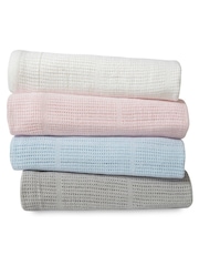 Martex Baby Cellular 100% Cotton Blanket - Image 3 of 3