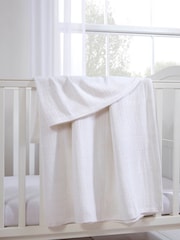 Martex Baby Cellular 100% Cotton Blanket - Image 1 of 3