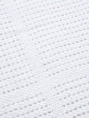 Martex Baby Cellular 100% Cotton Blanket - Image 2 of 3