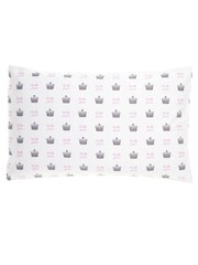 Rachel Riley White My Little Princess 100% Cotton Duvet Cover and Pillowcase Set - Image 2 of 3