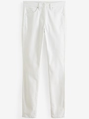 White Striped Lift, Slim And Shape Skinny Jeans - Image 1 of 1