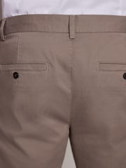 Dark Stone Slim Stretch Chino Shorts - Image 5 of 7