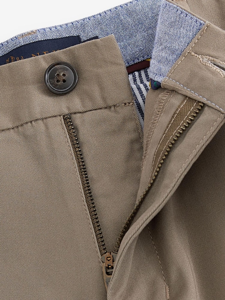 Dark Stone Slim Stretch Chino Shorts - Image 7 of 7
