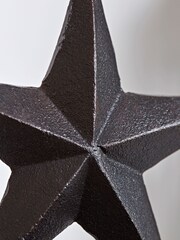 Cox & Cox Black Star Stocking Holder - Image 2 of 2