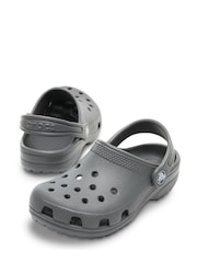 Серый - Crocs Детский унисекс Классическое сабо - Изображение 4 из 9