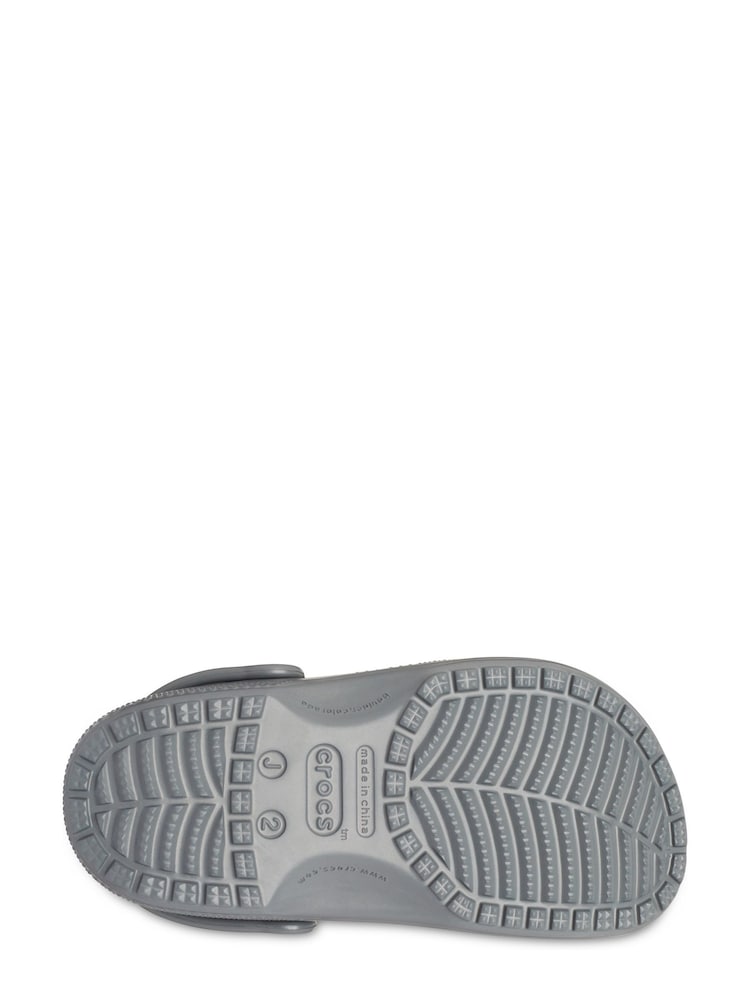 Crocs Grey Kids Unisex Classic Clogs - Image 6 of 9