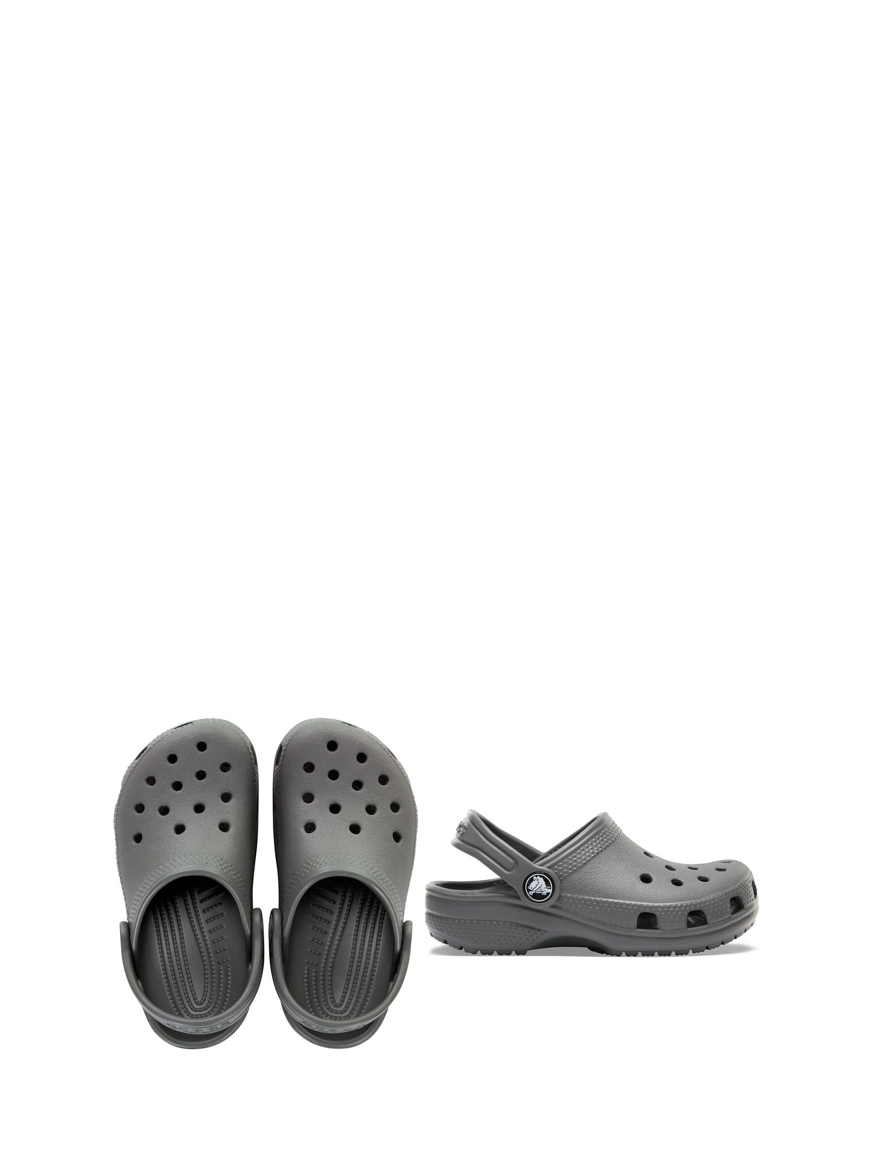 Buy Crocs Grey Classic Kids Unisex Clogs from Next USA
