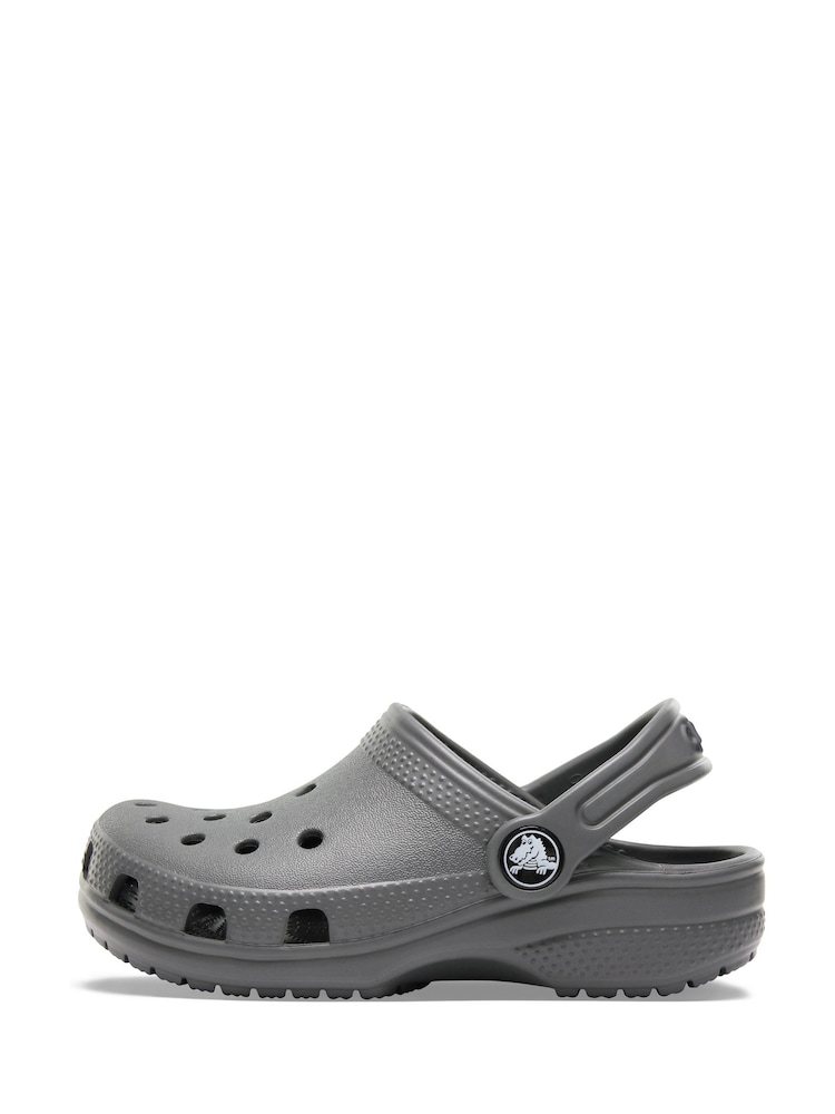 Серый - Crocs классические сабо в стиле унисекс для малышей - Изображение 2 из 8