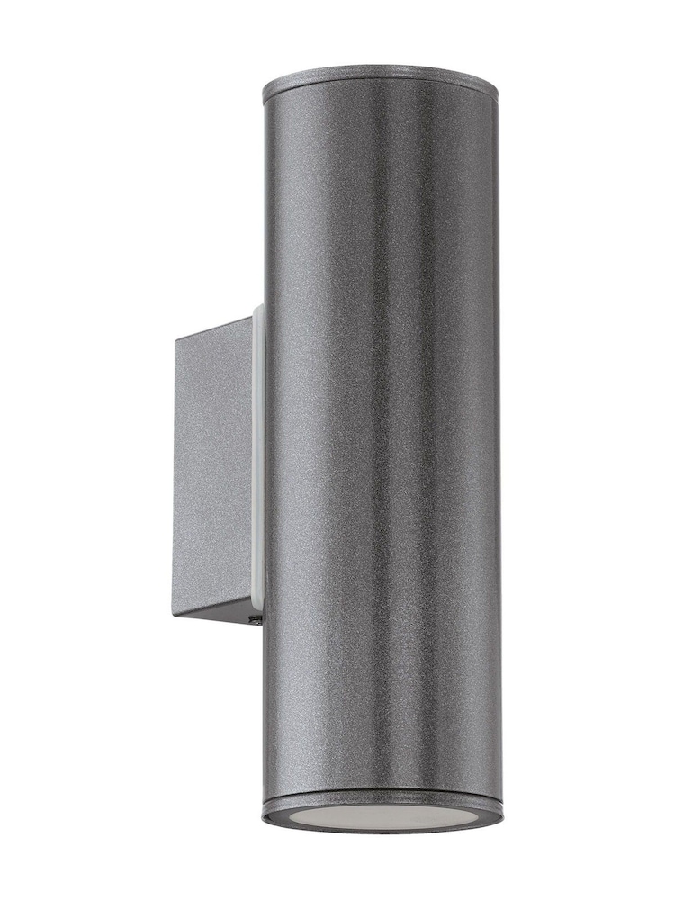 Eglo Grey Riga 2Light LED UpDown Exterior Outdoor Wall Light - Image 2 of 3