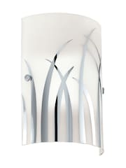 Eglo White Rivato Wall Light in Chrome Decoration - Image 2 of 4