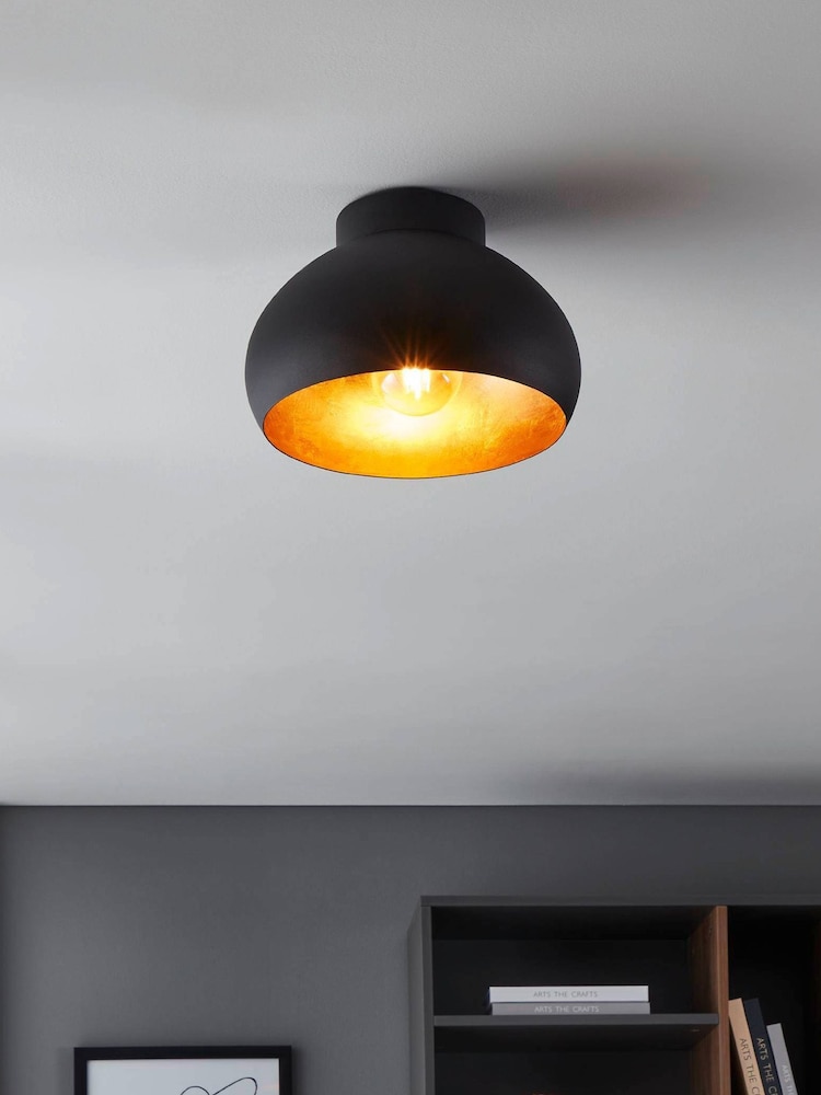 Eglo Black/Gold Mogano 2 D280cm Ceiling Light - Image 1 of 3