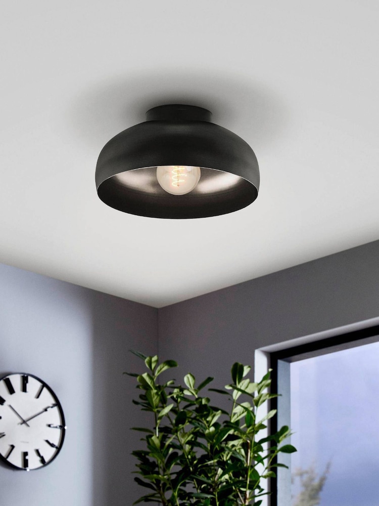 Eglo Black Mogano 2 D280cm Matte Ceiling Light - Image 1 of 4